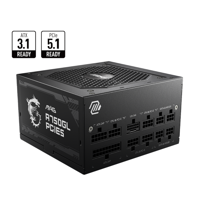 Блок живлення MSI MAG A750GL PCIE5